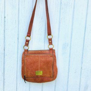 ✌🏼Vintage✌🏼Leather FOSSIL Crossbody Bag